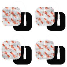 4 Square Self Adhesive Tens Electrode Pads Reusable For Tens Machines