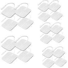 (20) Healthcare World Tens Electrode Pads Superior Long Lasting Self-Adhesive Electrodes 5x5cm Compatible With Most Tens Machines
