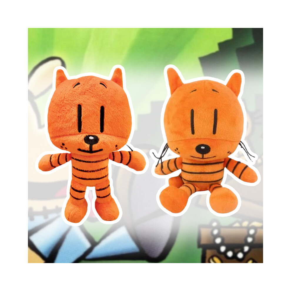 Dog Lil Man Petey Doll Puppy Comic Plush Toy Pp Cotton Stuffed Animal Orange