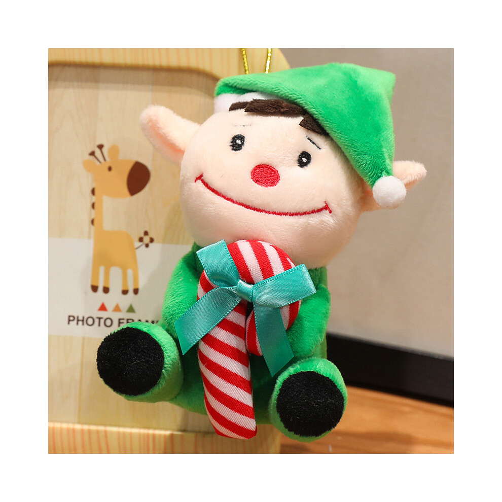 (Elf) Christmas Santa Plush Toys Elk Dolls Snowman Elf Decoration Christmas Gifts