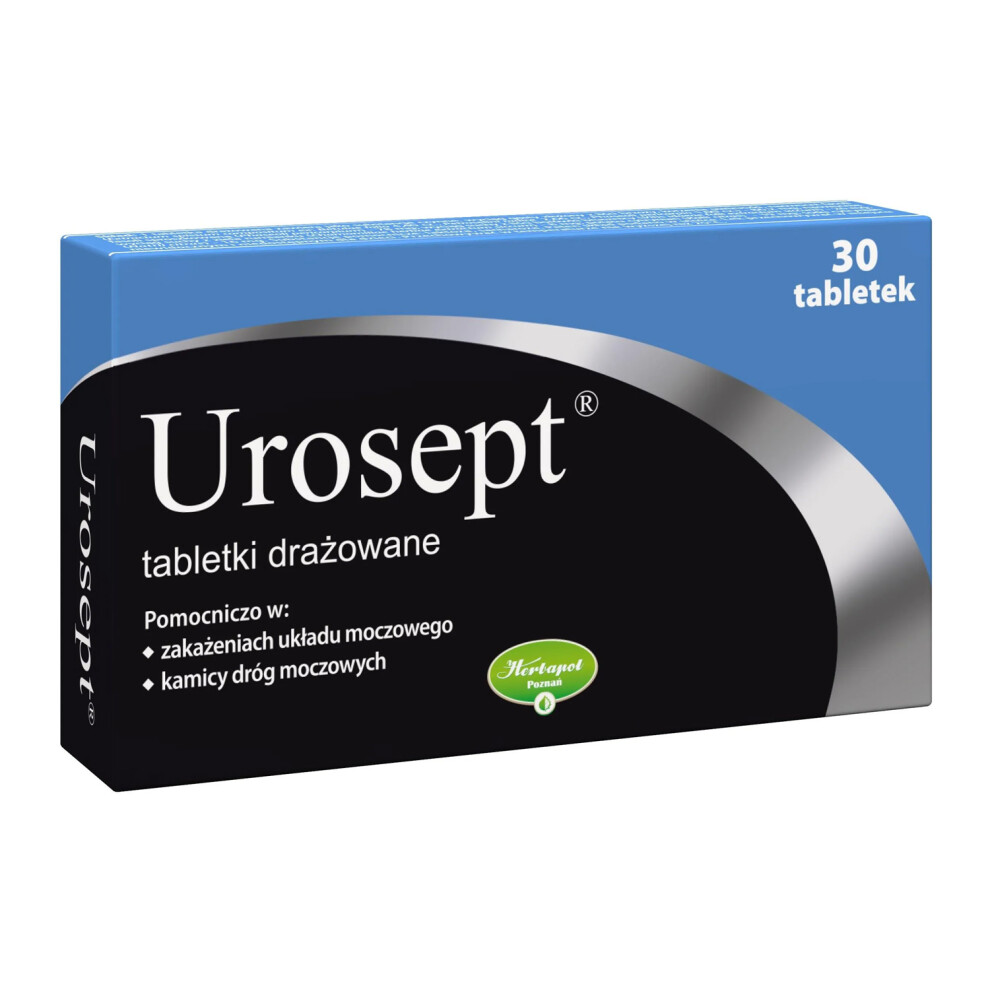 Herbapol Urosept 30X Herbal Urinary Tract Infections Urinal Stones Urolithiasis