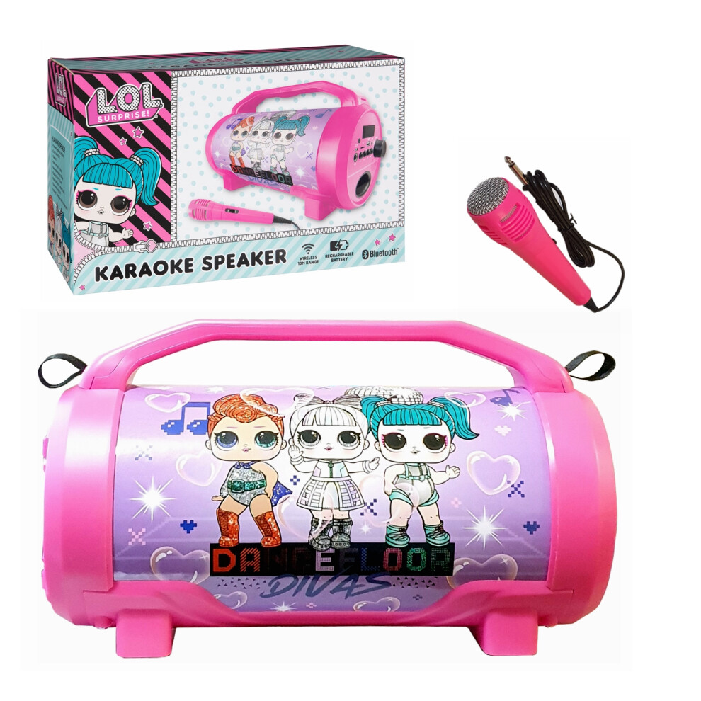 L.o.l.surprise! L.o.l. Surprise Bluetooth Karaoke Speaker With Microphone