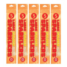 30 Party Sparklers - 25cm - (6 Packs of 5pcs)