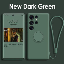 (Dark green, S24 Plus) Magnetic Holder Case For Samsung Galaxy S24 S23 S22 S21 S20 FE Note 20 A54 A53