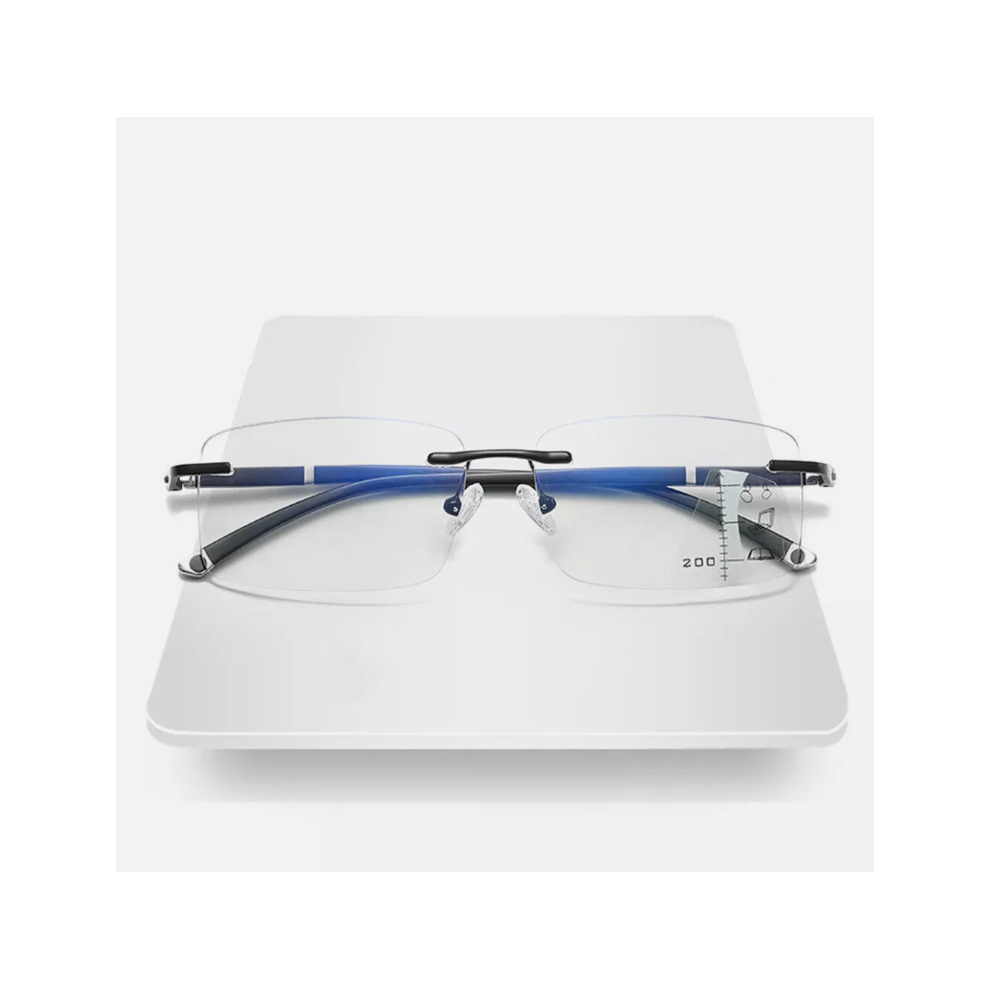 Starfull Black/Blue/Light ( +2.50) New Anti Intelligent Zoom Color Changing Presbyopia Glasses Hot