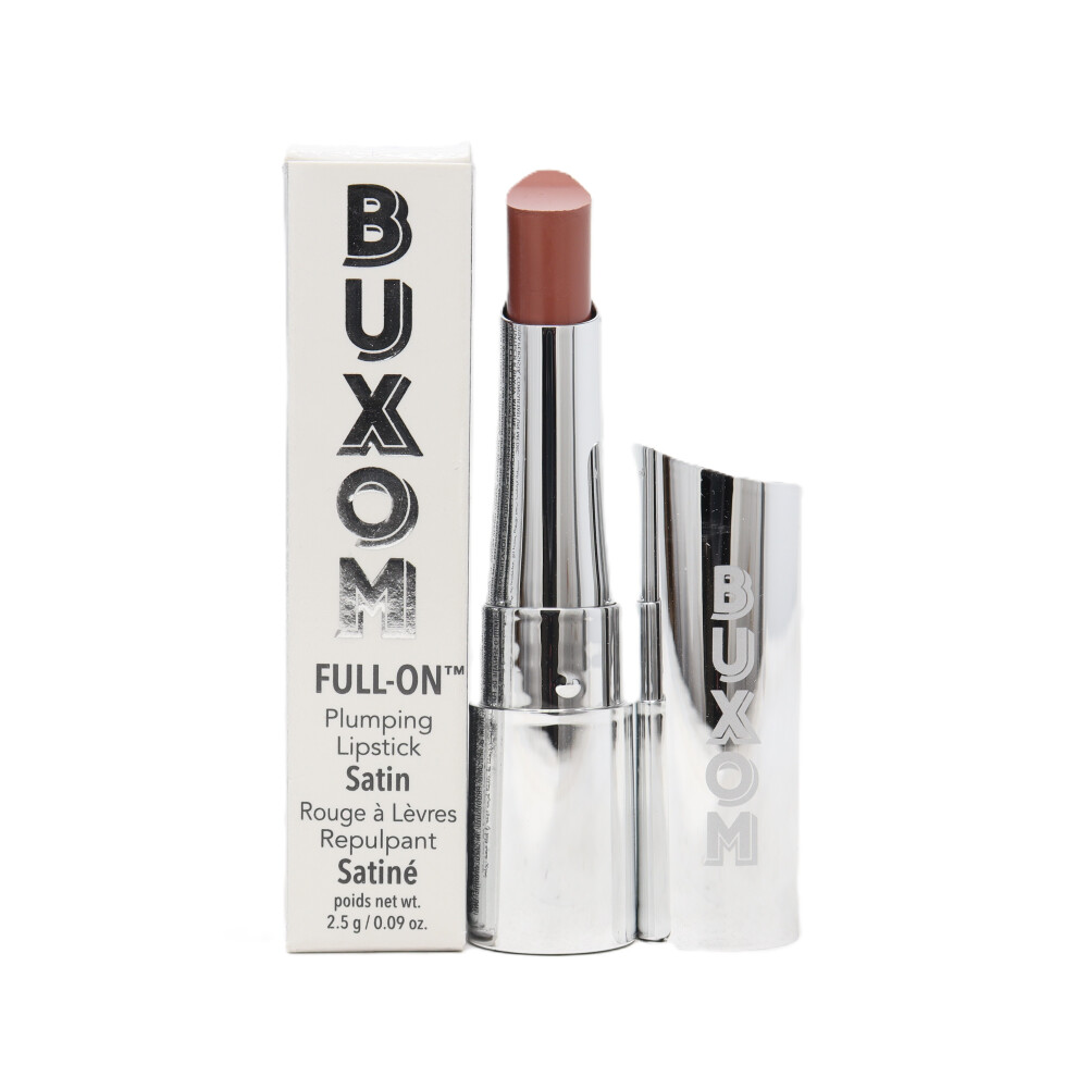 (Juicy Peach) Buxom Full-On Satin Plumping Lipstick  0.09oz/2.5g New With Box