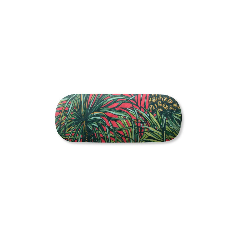 Diythinker Red Pineapple Glasses Case Eyeglasses Hard Shell Storage Spectacle Box