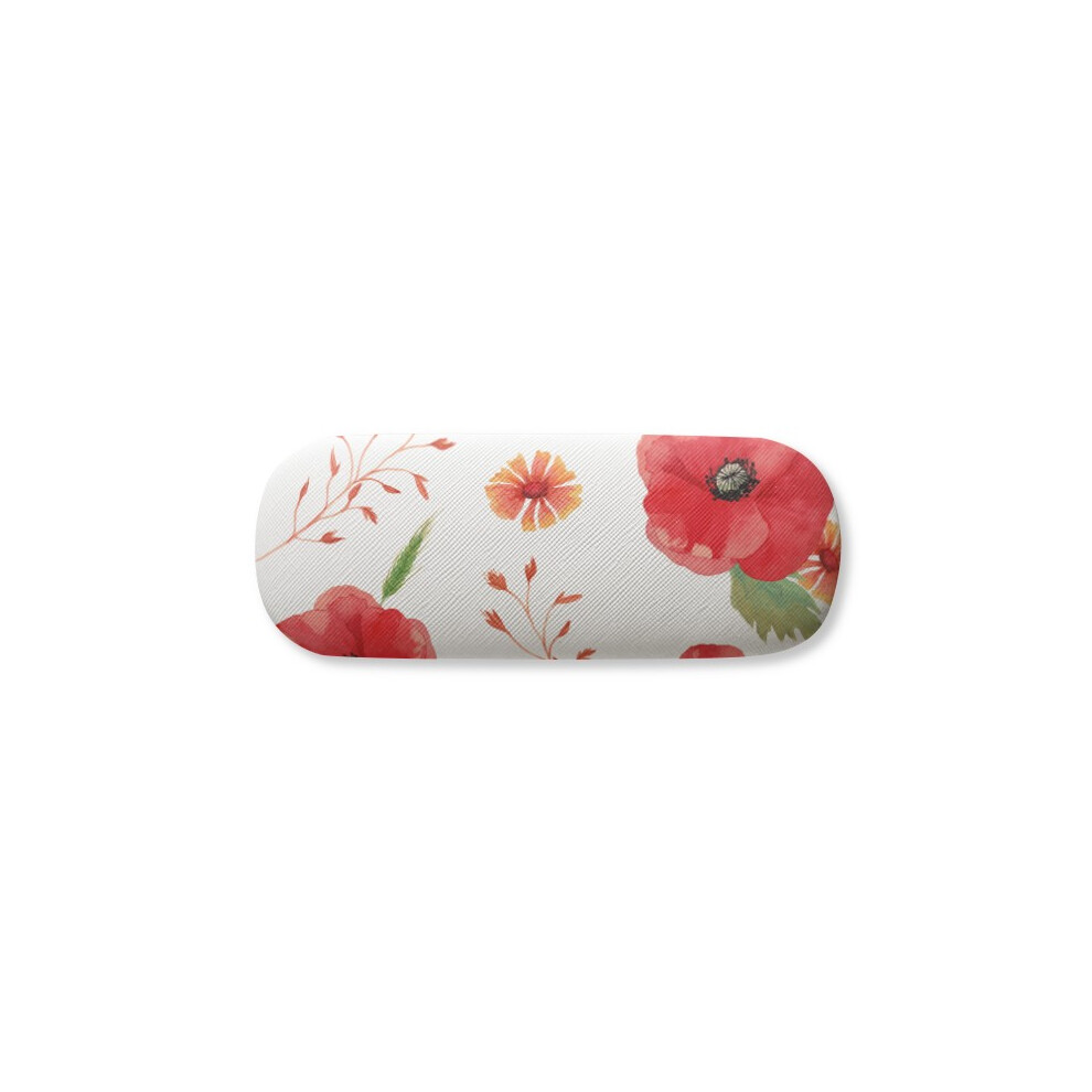 Diythinker Watercolour Flowers Corn Ears Glasses Case Eyeglasses Hard Shell Storage Spectacle Box