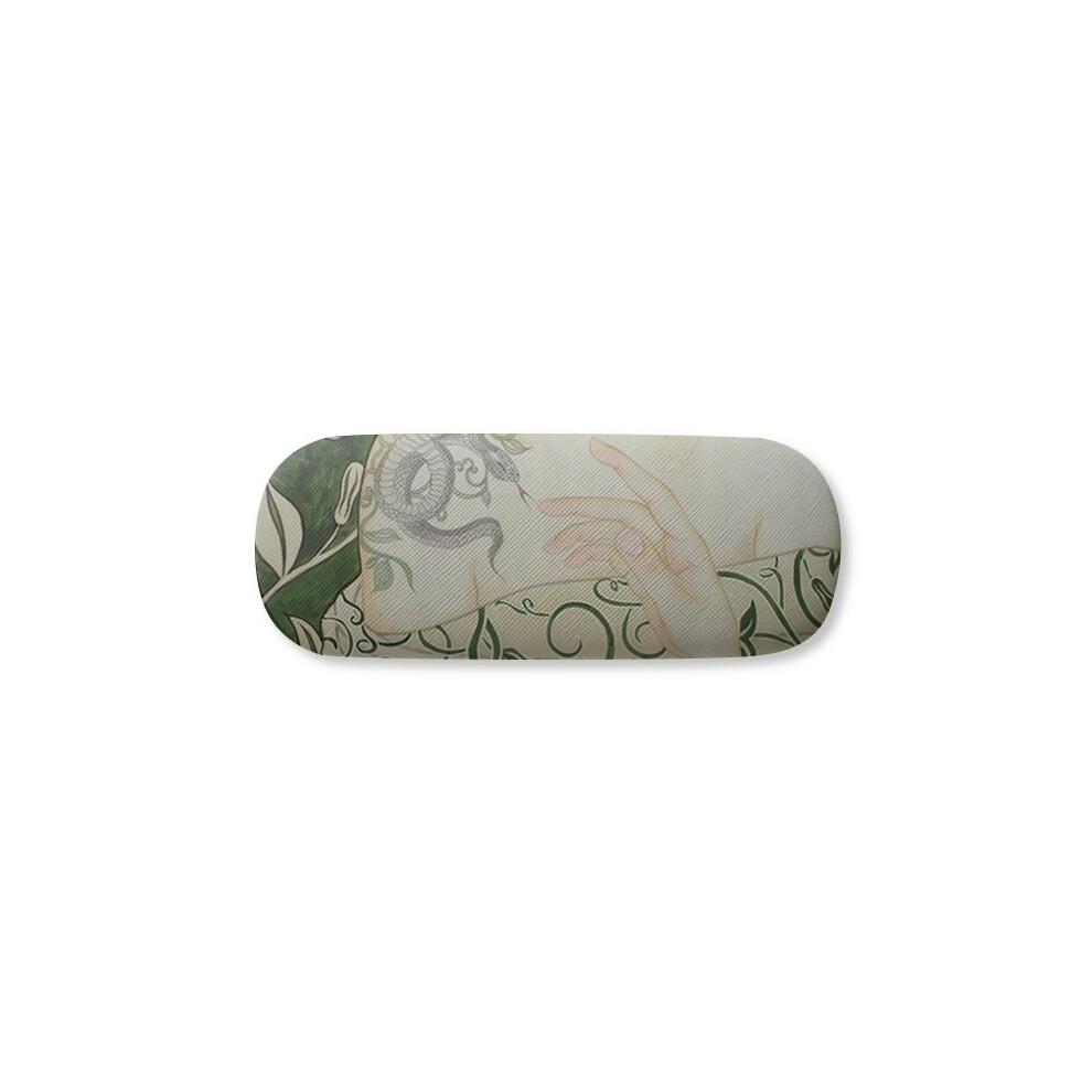 Diythinker Beauty Vine Snake Chinese Style Watercolor Glasses Case Eyeglasses Hard Shell Storage Spectacle Box