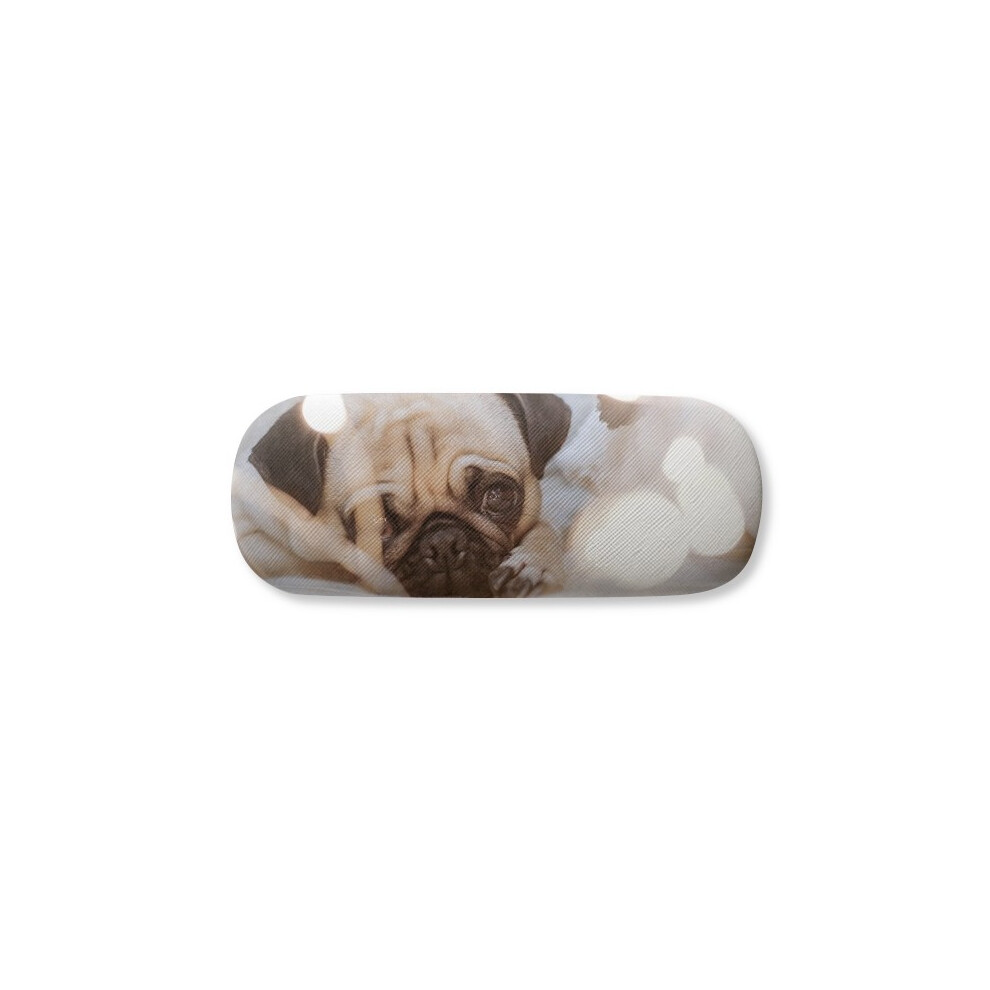 Diythinker Bulldog Pet Animal Lly Picture Glasses Case Eyeglasses Hard Shell Storage Spectacle Box