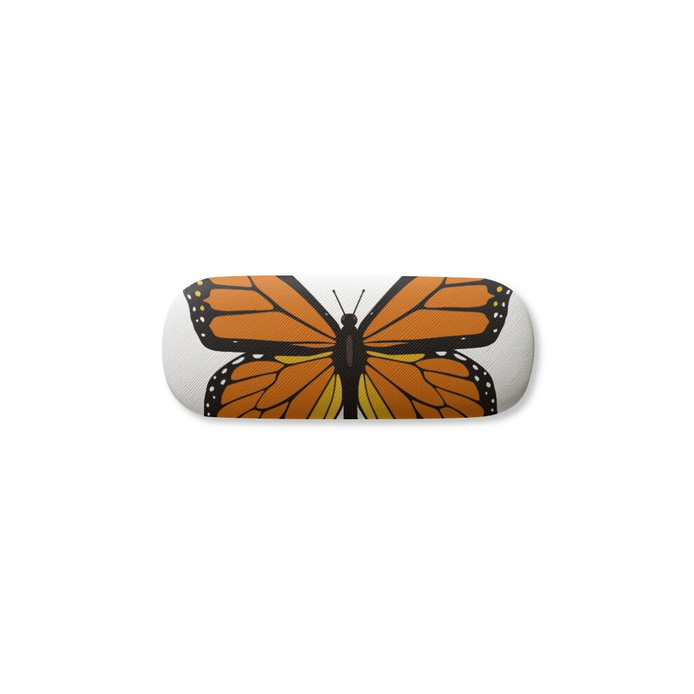 Diythinker Orange Specimen In Glasses Case Eyeglasses Hard Shell Storage Spectacle Box