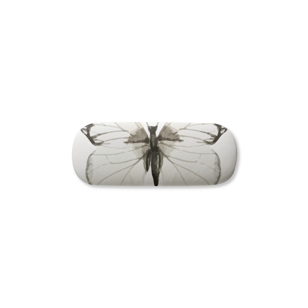 Diythinker White/Dark With Wings Glasses Case Eyeglasses Hard Shell Storage Spectacle Box