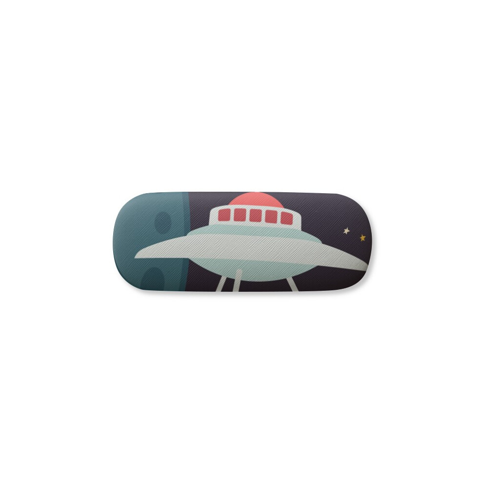 Diythinker Universe And Alien Ufo Glasses Case Eyeglasses Hard Shell Storage Spectacle Box