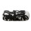 Motorcycle Mechanical Black Illustration Glasses Case Eyeglasses Hard Shell Storage Spectacle Box 1