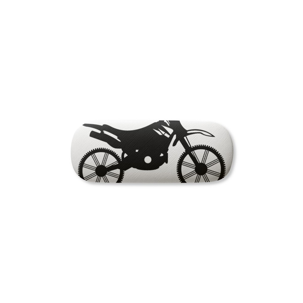 Diythinker Motorcycle Mechanical Illustration Pattern Glasses Case Eyeglasses Hard Shell Storage Spectacle Box