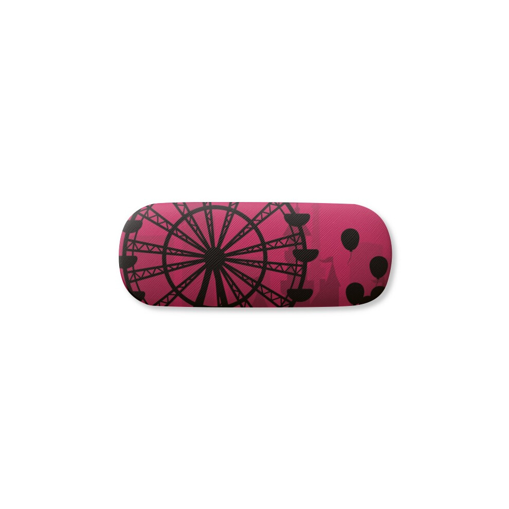 Diythinker Balloon Ferris Wheel Amusement Park Glasses Case Eyeglasses Hard Shell Storage Spectacle Box
