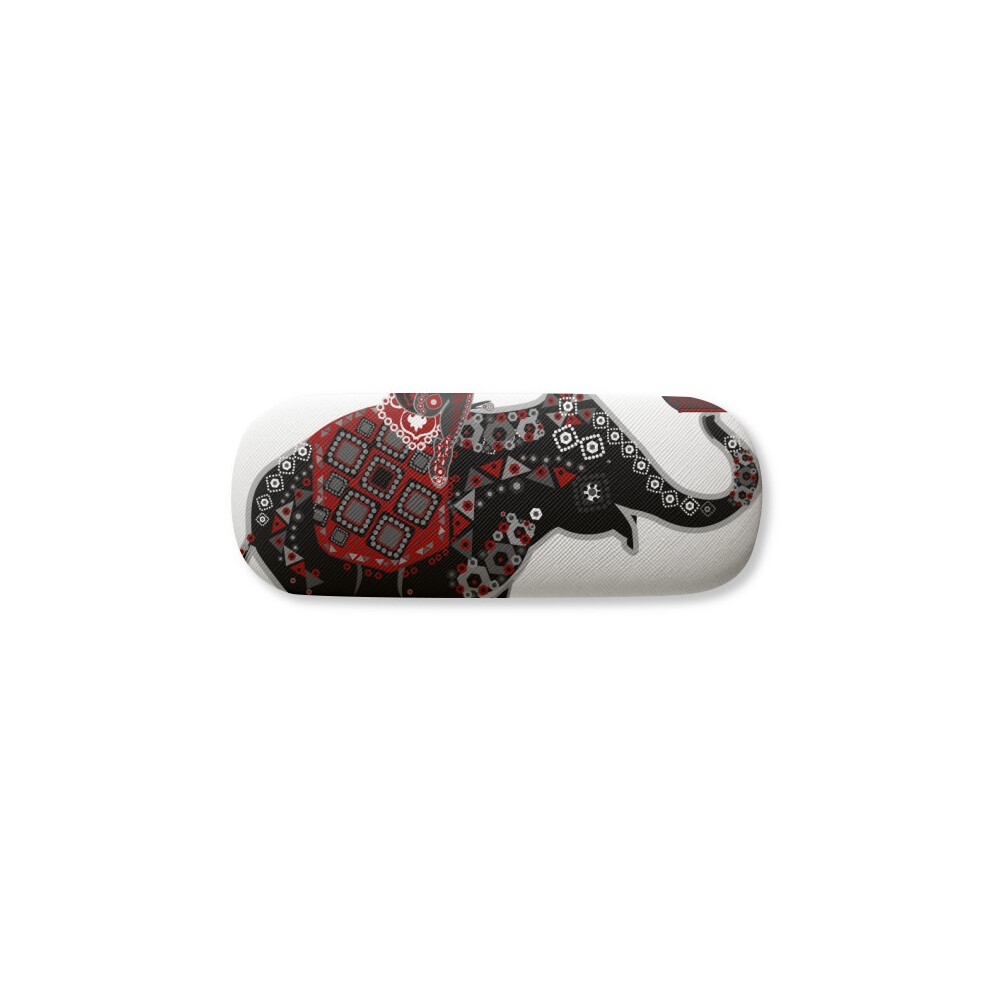 Diythinker Elephant Performance China Minority Dressing Totem Glasses Case Eyeglasses Hard Shell Storage Spectacle Box