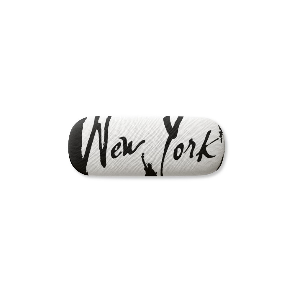 Diythinker New York Usa Outline Glasses Case Eyeglasses Hard Shell Storage Spectacle Box