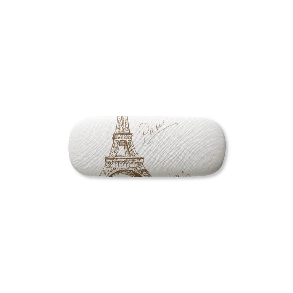 Diythinker The Eiffel Tower Paris France Glasses Case Eyeglasses Hard Shell Storage Spectacle Box