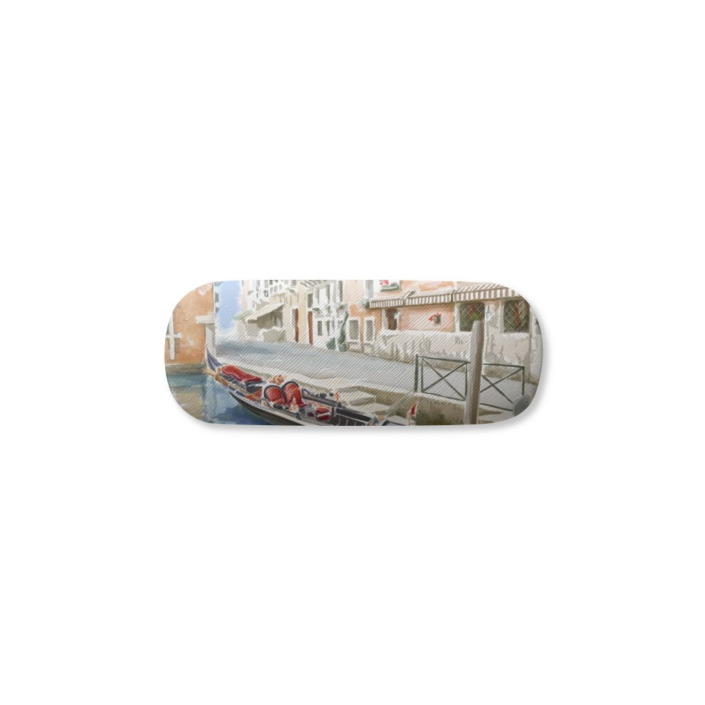 Diythinker Italy Venice Landmark National Pattern Glasses Case Eyeglasses Hard Shell Storage Spectacle Box