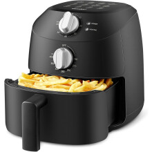 Midea 2L Air Fryer, 1150W with Temperature Control - 5-in-1: Fry, Bake, Grill, Roast, Defrost