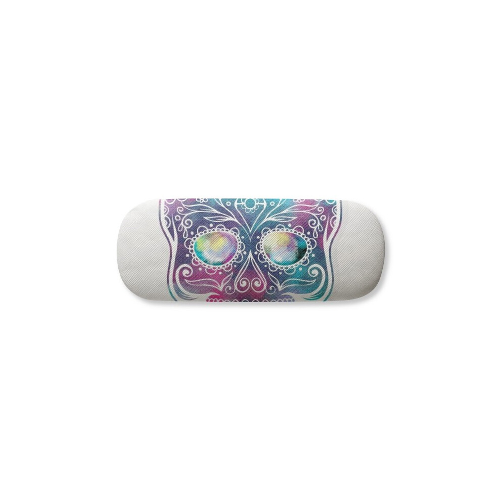 Diythinker Flower Cirrus Colorful L Illustration Glasses Case Eyeglasses Hard Shell Storage Spectacle Box