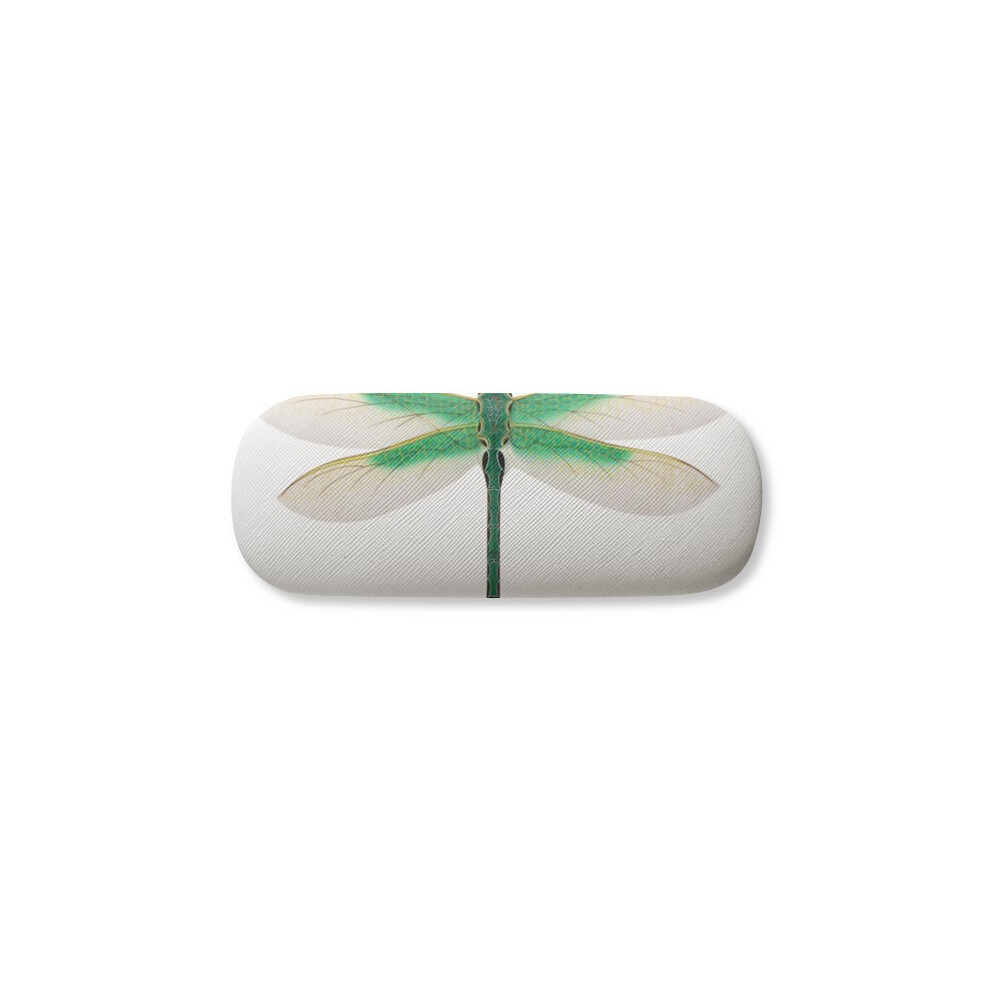 Diythinker Traditional Chinese Kite Dragonfly Pattern Glasses Case Eyeglasses Hard Shell Storage Spectacle Box