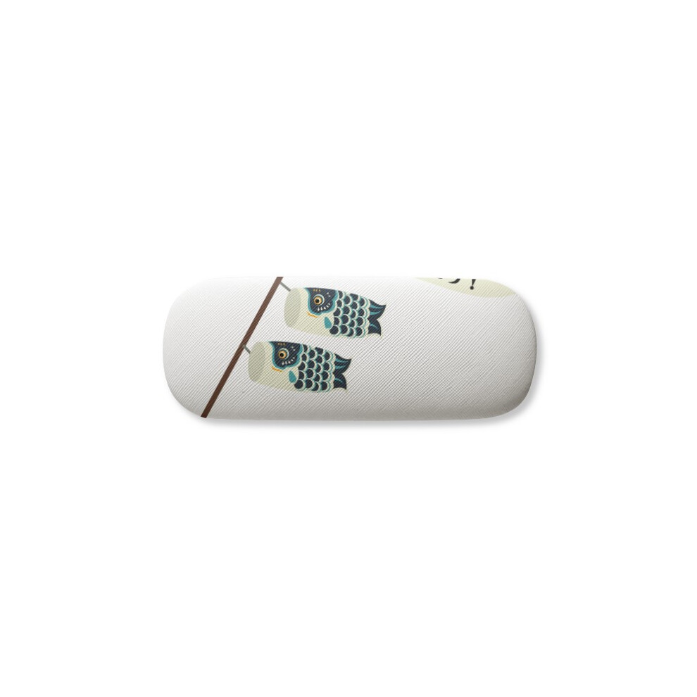 Diythinker Traditional Japanese Lucky Koinobori Glasses Case Eyeglasses Hard Shell Storage Spectacle Box