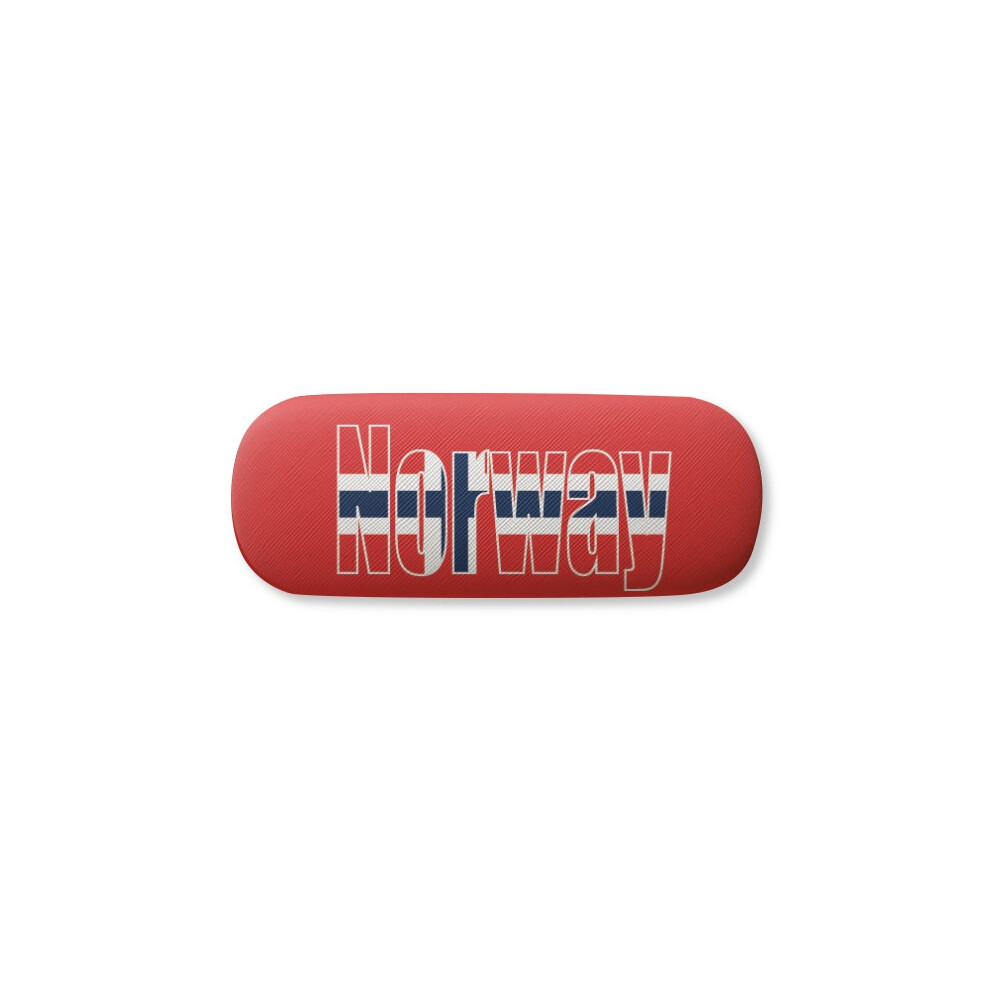 Diythinker Norway Country Flag Name Glasses Case Eyeglasses Hard Shell Storage Spectacle Box