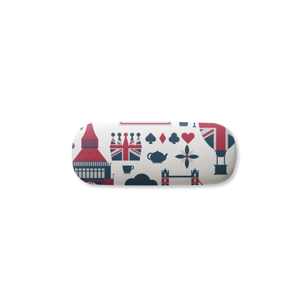 Diythinker Tower Ballon Soldier Uk Big Ben England Glasses Case Eyeglasses Hard Shell Storage Spectacle Box