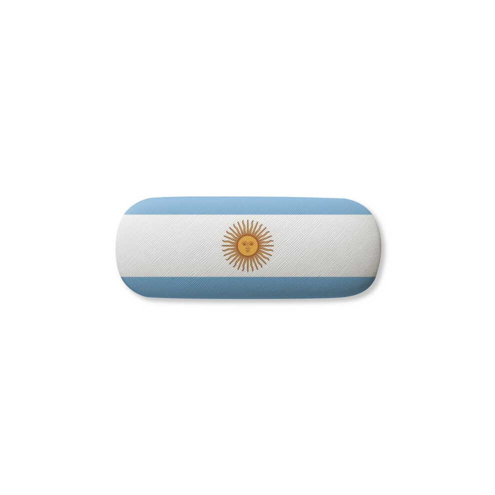 Diythinker Argentina National Flag South America Country Glasses Case Eyeglasses Hard Shell Storage Spectacle Box