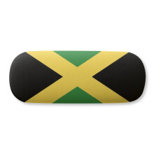 Jamaica National Flag North America Country Glasses Case Eyeglasses Hard Shell Storage Spectacle Box