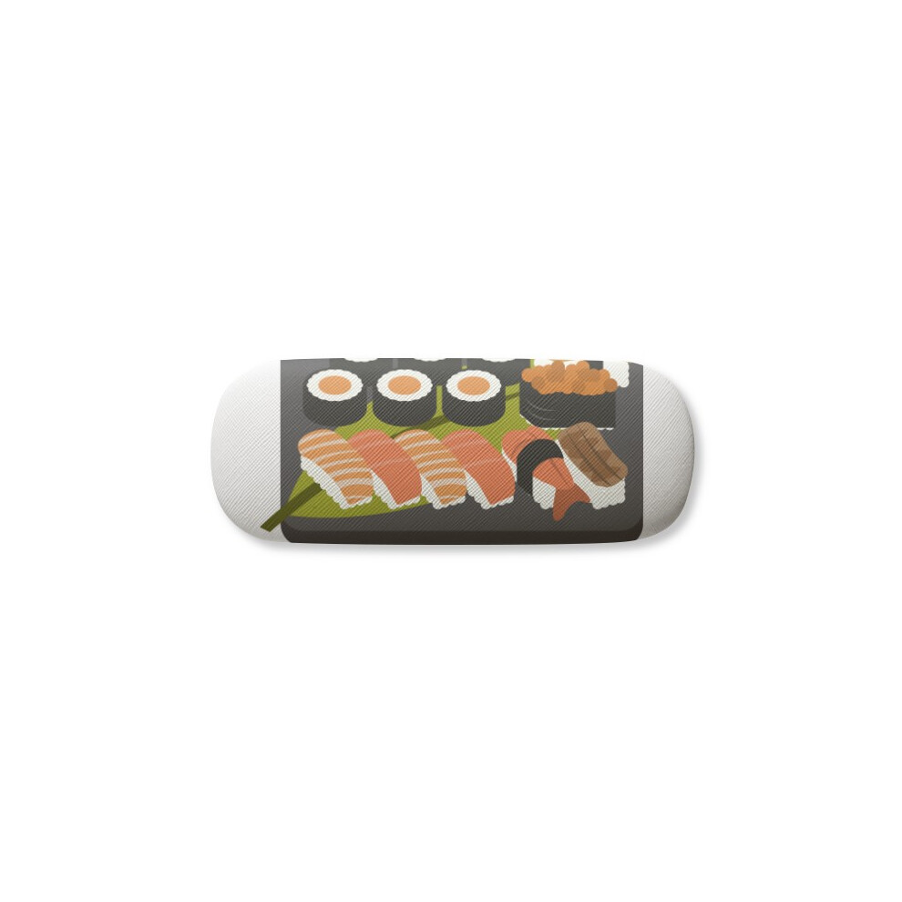 Diythinker Traditional Japanese Sushi Box Glasses Case Eyeglasses Hard Shell Storage Spectacle Box