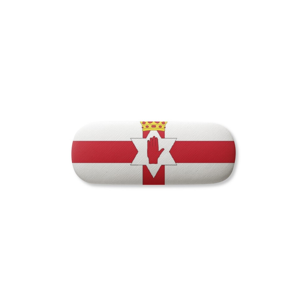 Diythinker Northern Ireland National Flag Eu Country Glasses Case Eyeglasses Hard Shell Storage Spectacle Box
