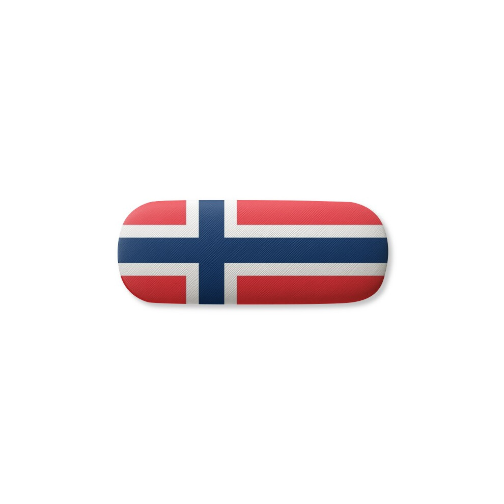 Diythinker Norway National Flag Eu Country Glasses Case Eyeglasses Hard Shell Storage Spectacle Box
