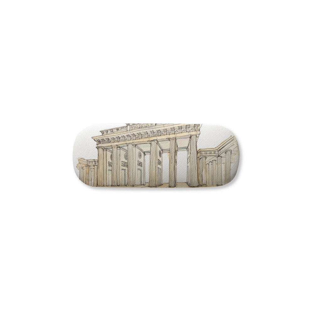 Diythinker Brandenburg Door In Eastern Germany Glasses Case Eyeglasses Hard Shell Storage Spectacle Box