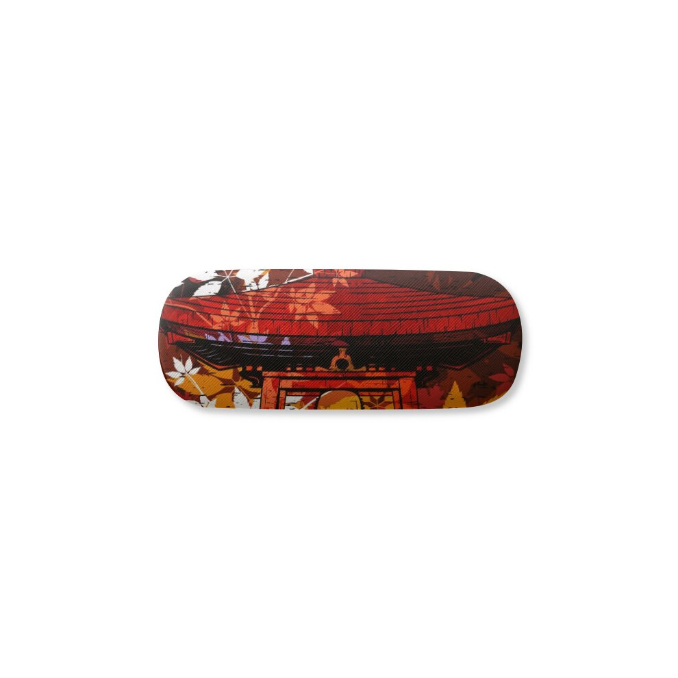 Diythinker Japan Japanese Style Pavilion Glasses Case Eyeglasses Hard Shell Storage Spectacle Box