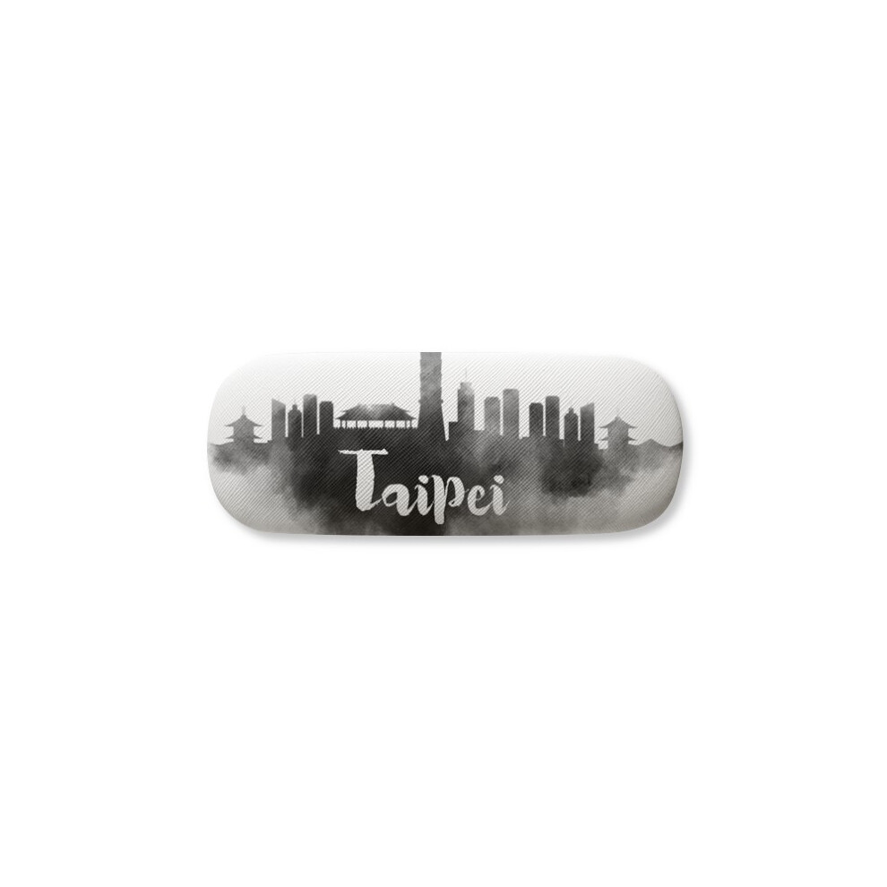 Diythinker Taipei Taiwan China Landmark Ink City Glasses Case Eyeglasses Hard Shell Storage Spectacle Box