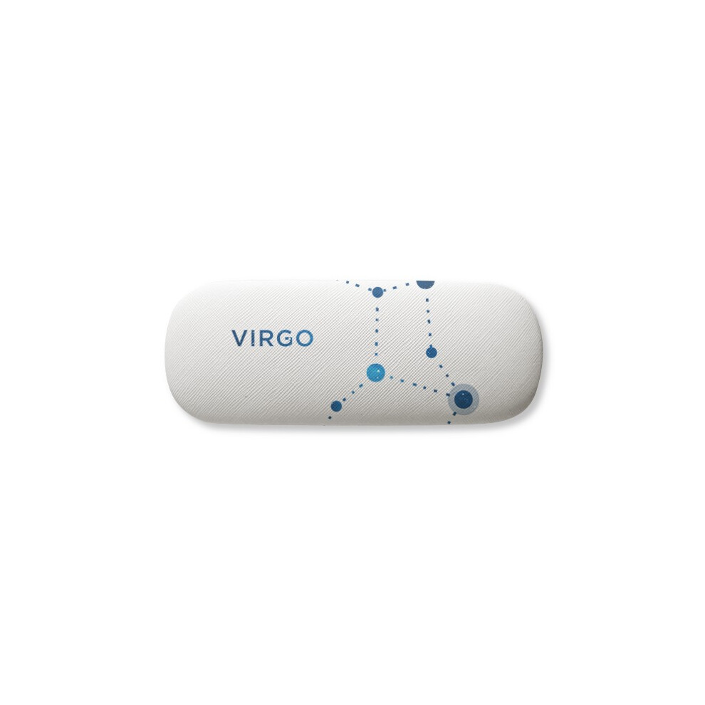 Diythinker Virgo Constellation Sign Zodiac Glasses Case Eyeglasses Hard Shell Storage Spectacle Box