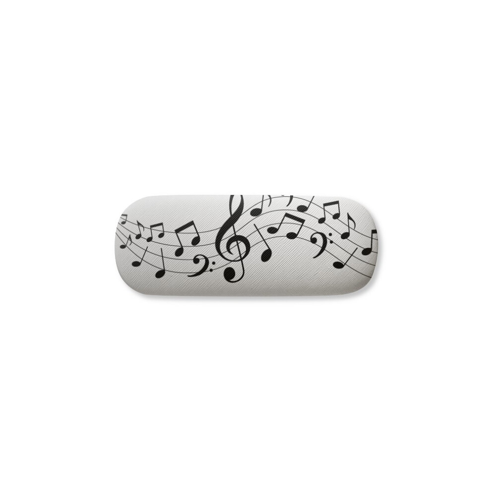 Diythinker Energetic Music 5-Le Staff Glasses Case Eyeglasses Hard Shell Storage Spectacle Box