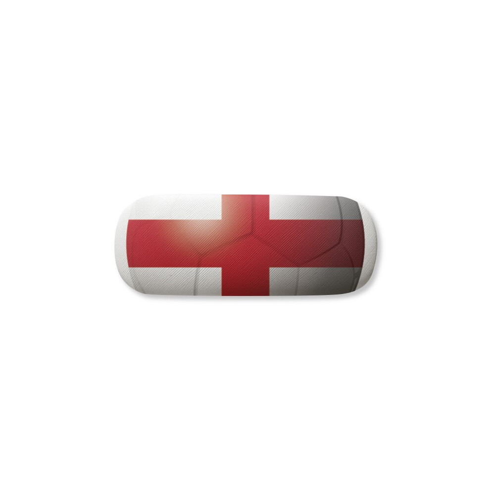 Diythinker England National Flag Soccer Football Glasses Case Eyeglasses Hard Shell Storage Spectacle Box