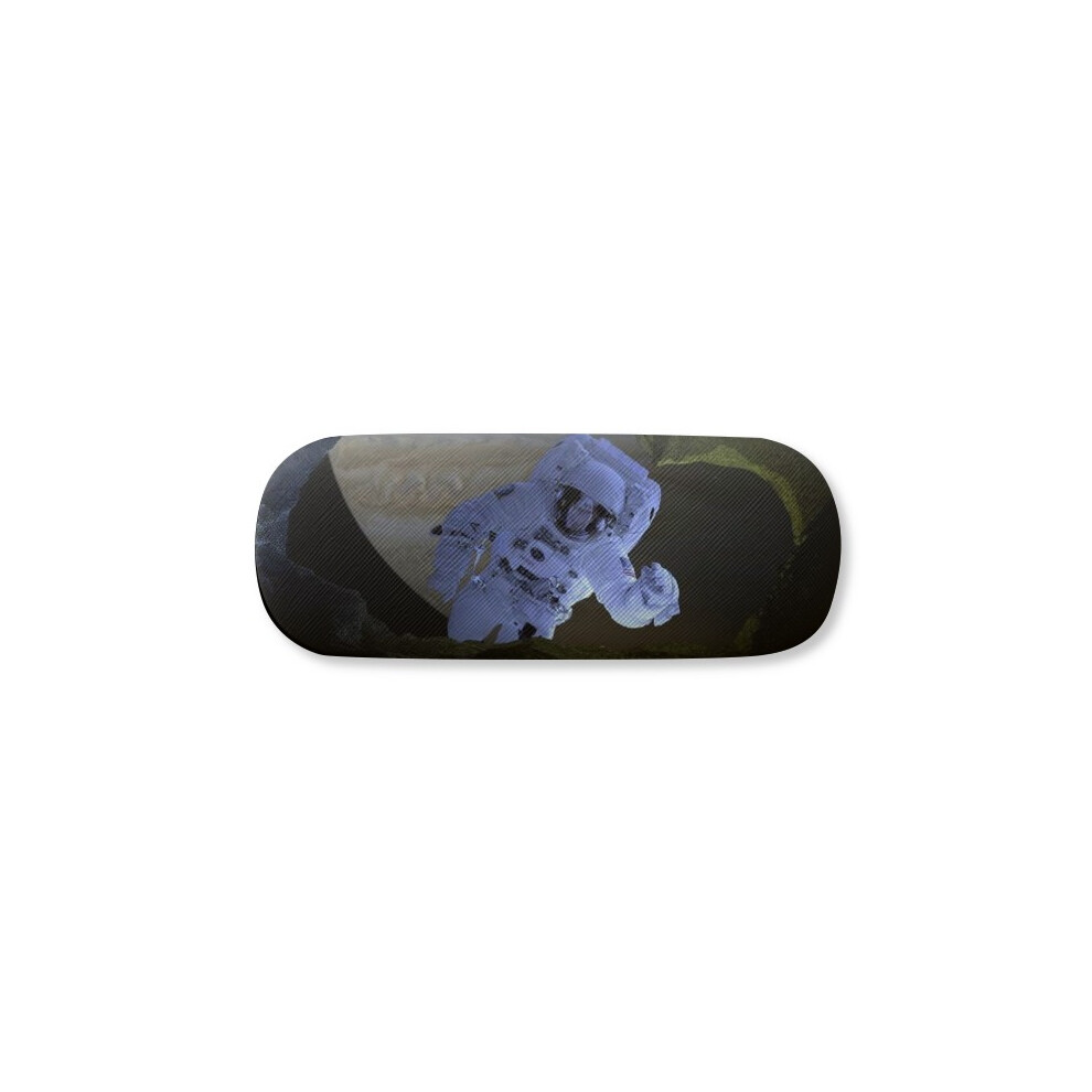 Diythinker Dark Galaxy Astronaut Night Glasses Case Eyeglasses Hard Shell Storage Spectacle Box