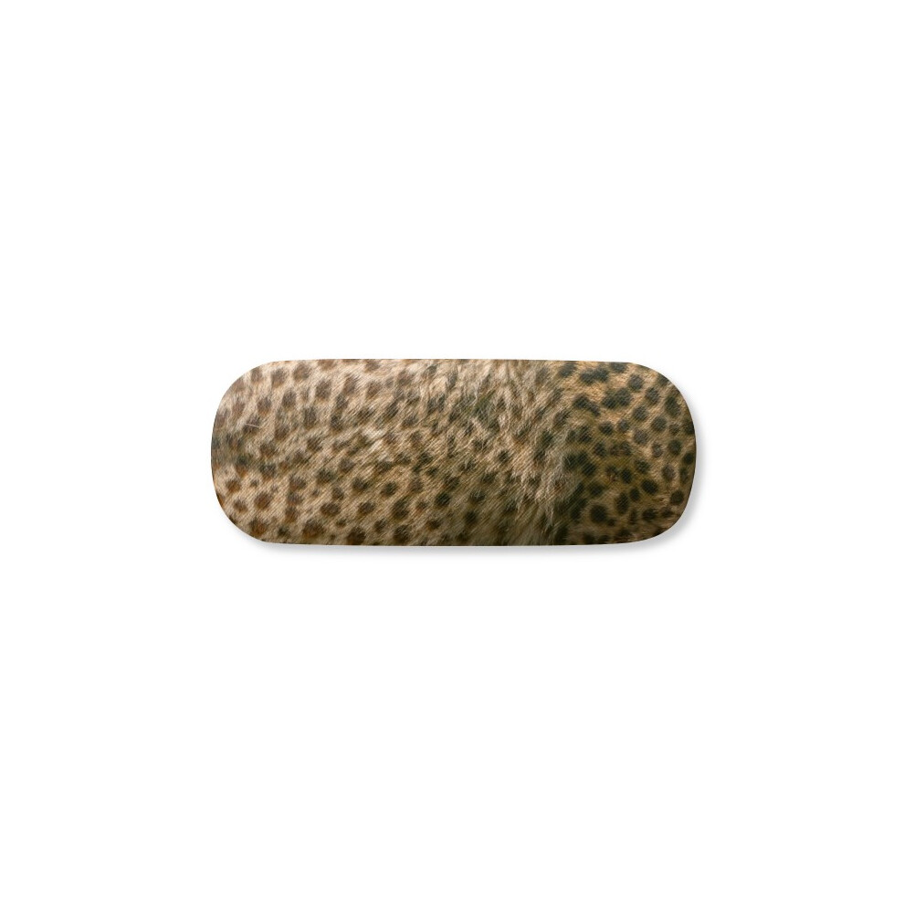 Diythinker Leopard Feather Design Glasses Case Eyeglasses Hard Shell Storage Spectacle Box