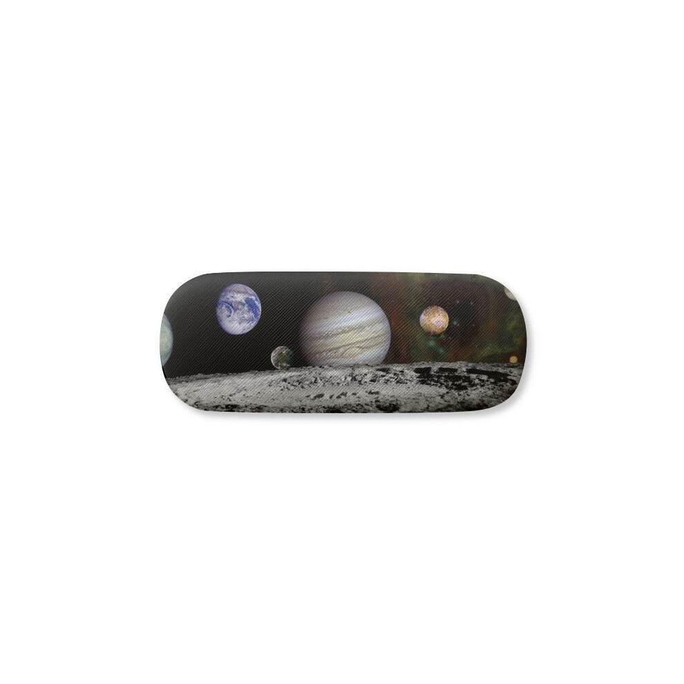 Diythinker Dark Many Planets Universe Glasses Case Eyeglasses Hard Shell Storage Spectacle Box