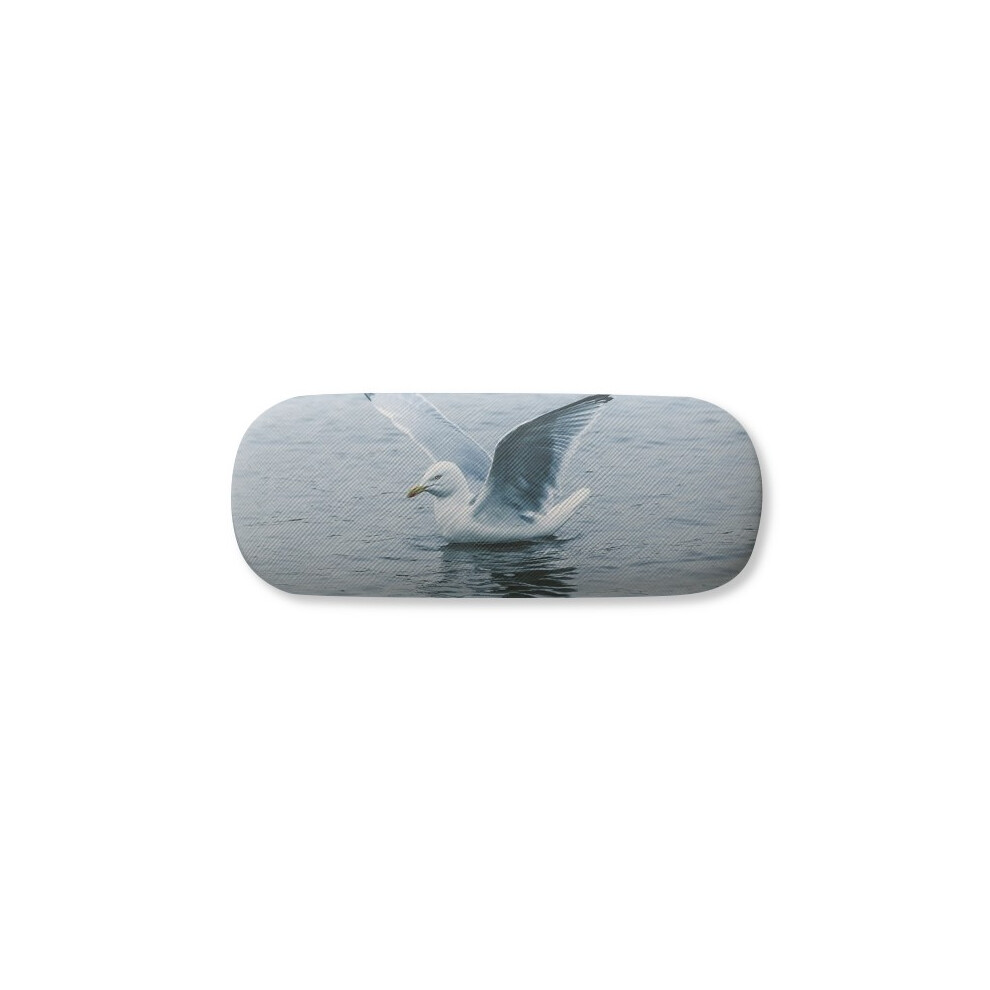 Diythinker Ocean Water Sea Bird Science Nature Picture Glasses Case Eyeglasses Hard Shell Storage Spectacle Box