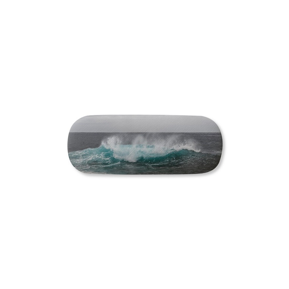 Diythinker Sea Ocean Wave Science Nature Picture Glasses Case Eyeglasses Hard Shell Storage Spectacle Box