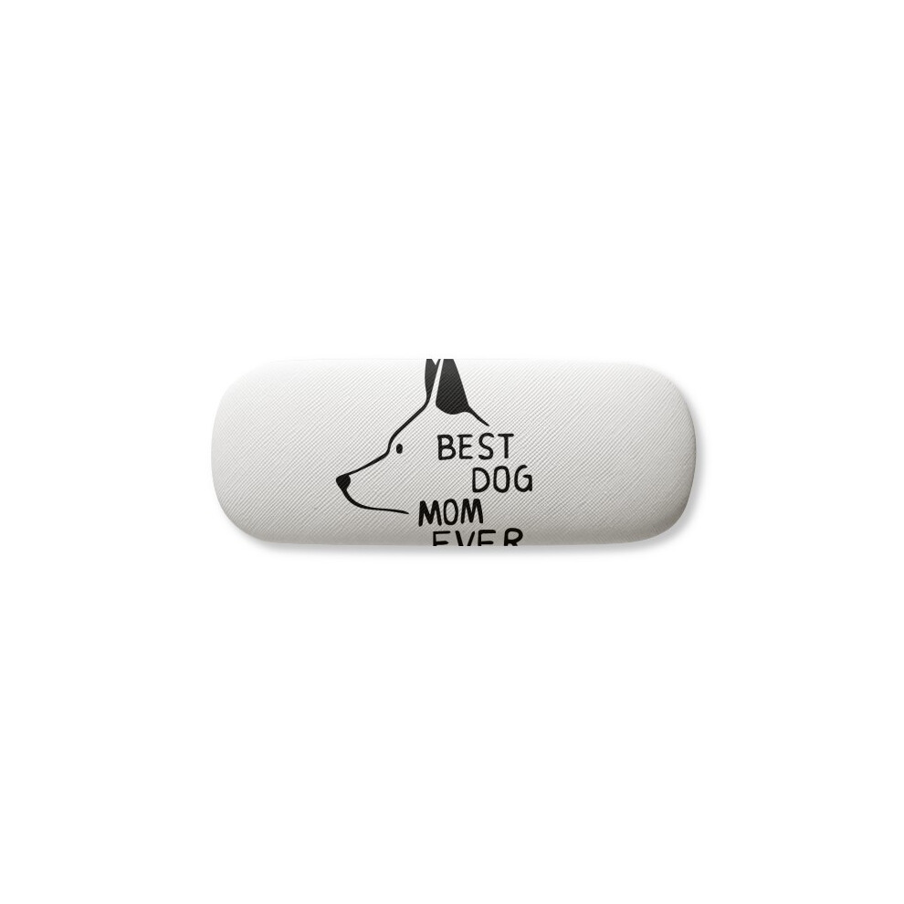 Diythinker Best Dog Mom Ever Quote Diy Design Glasses Case Eyeglasses Hard Shell Storage Spectacle Box
