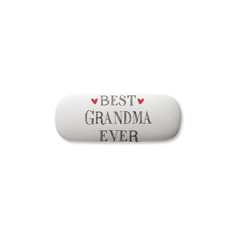 Diythinker Best Grandma Ever Quote Relatives Glasses Case Eyeglasses Hard Shell Storage Spectacle Box
