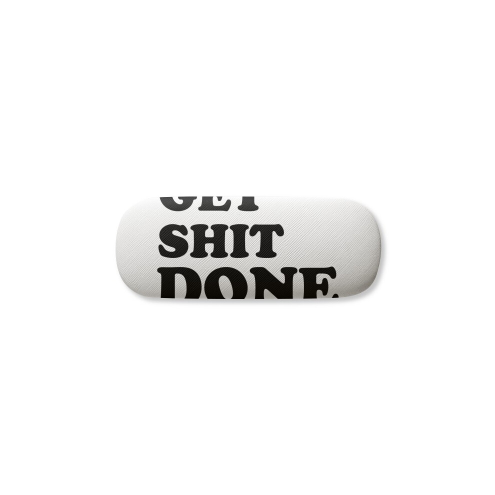 Diythinker Get D Words Quotes Design Glasses Case Eyeglasses Hard Shell Storage Spectacle Box