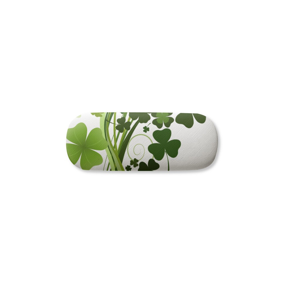 Diythinker Tree Ireland St.patrick's Day Glasses Case Eyeglasses Hard Shell Storage Spectacle Box